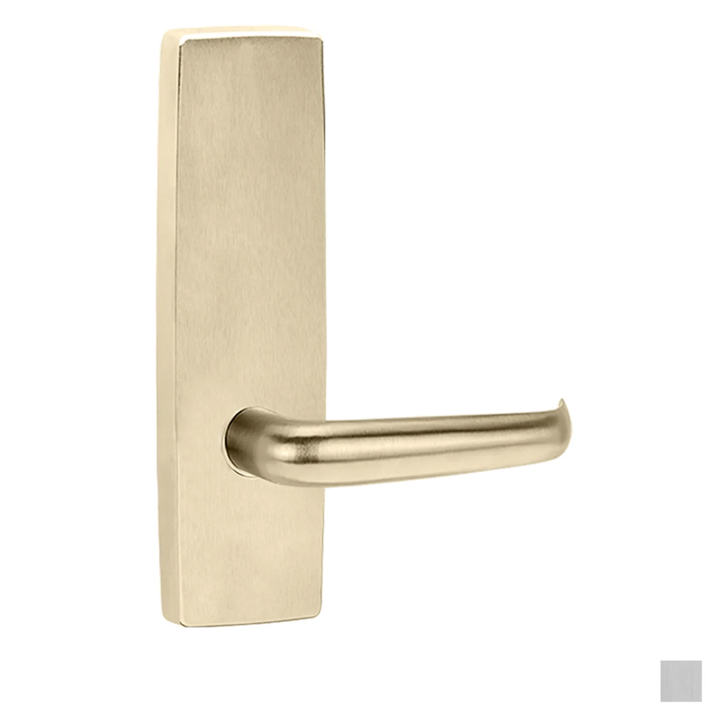 Lockwood 1805 Square End Plate with 180 Lever - Available in Various Finishes