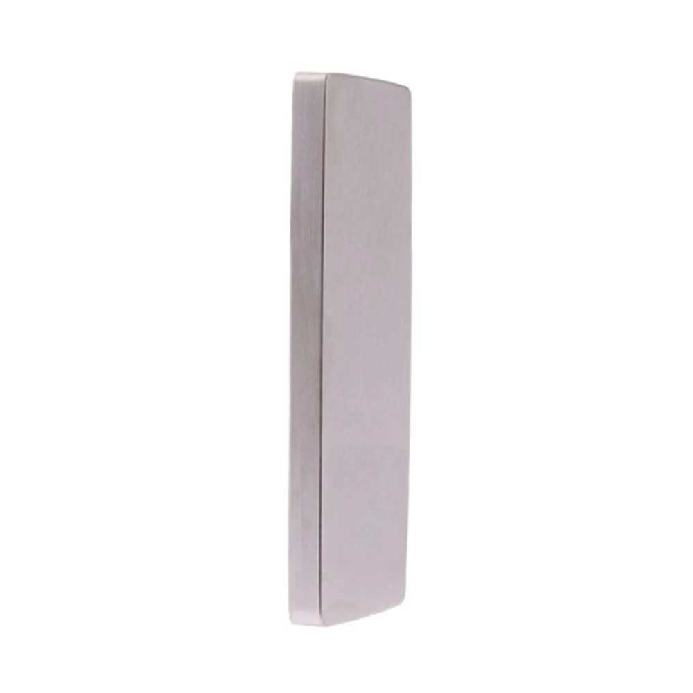 Lockwood 1807 Furniture Square End Plain Plate Concealed Fix - Available in Various Finishes - Image 3