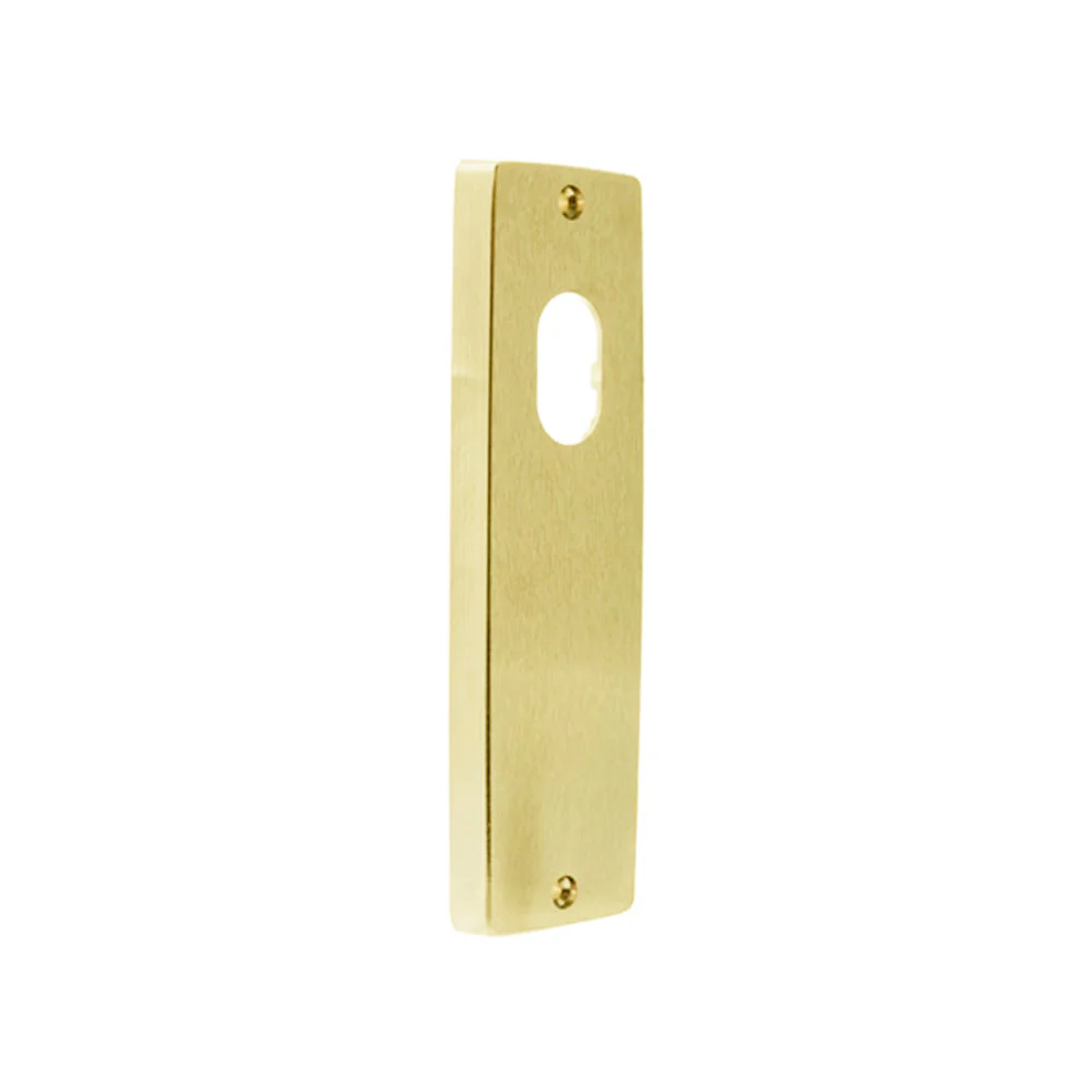 Lockwood 1900 Square End Plate Visible Fix with Cylinder Hole - Available in Various Finishes - Image 3