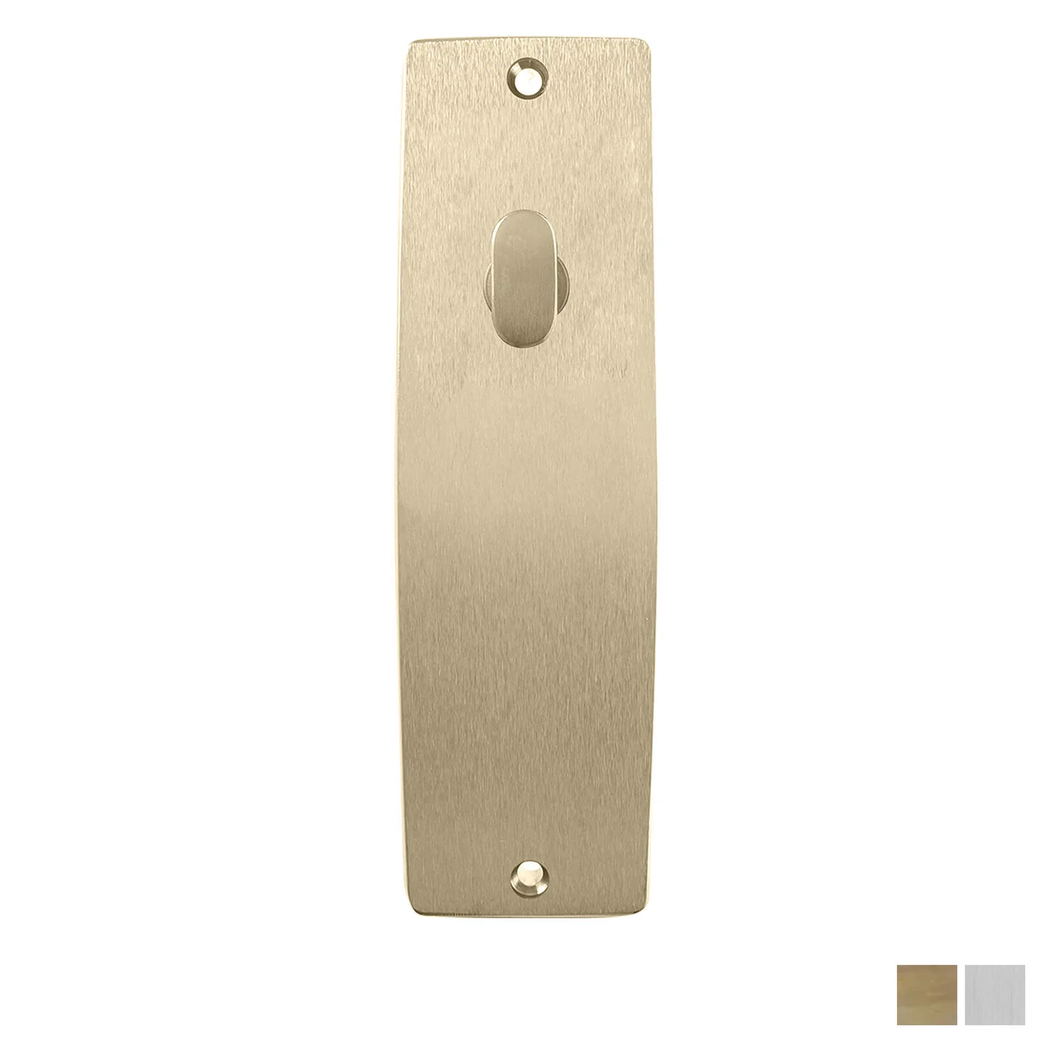 Lockwood 1906 Furniture Square End Plate with Turnsnib - Available in Various Finishes