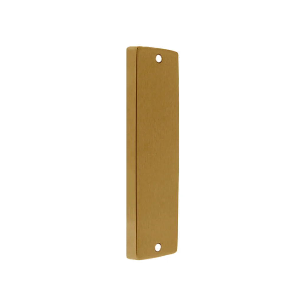 Lockwood Furniture Square End Plate Plain Plate Visible Fix - Available in Various Finishes - Image 2