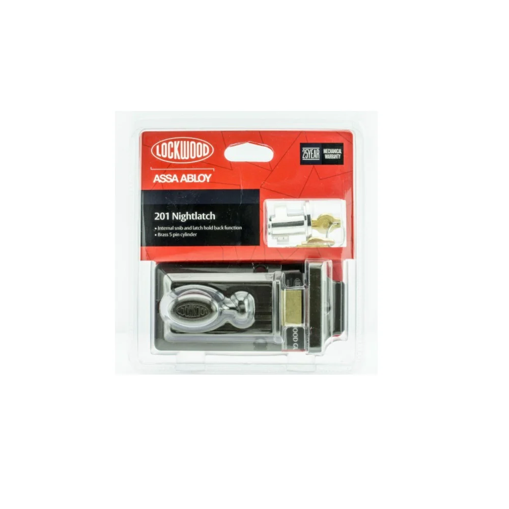 Lockwood 201 Nightlatch 60mm Backset - Image 2