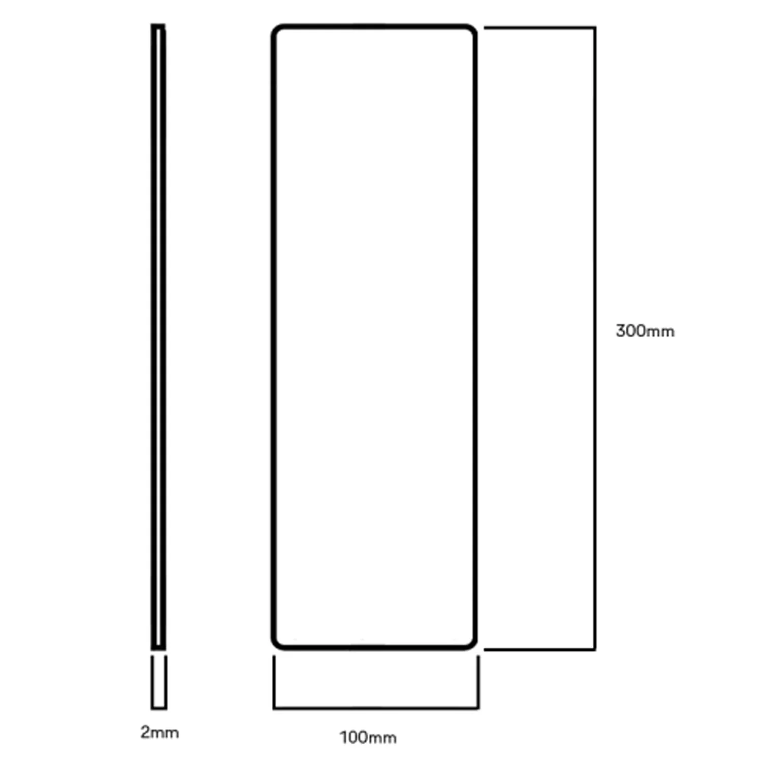 Lockwood 215 Interior Plate & P3 Pull Handle - Available in Various Finishes - Image 2