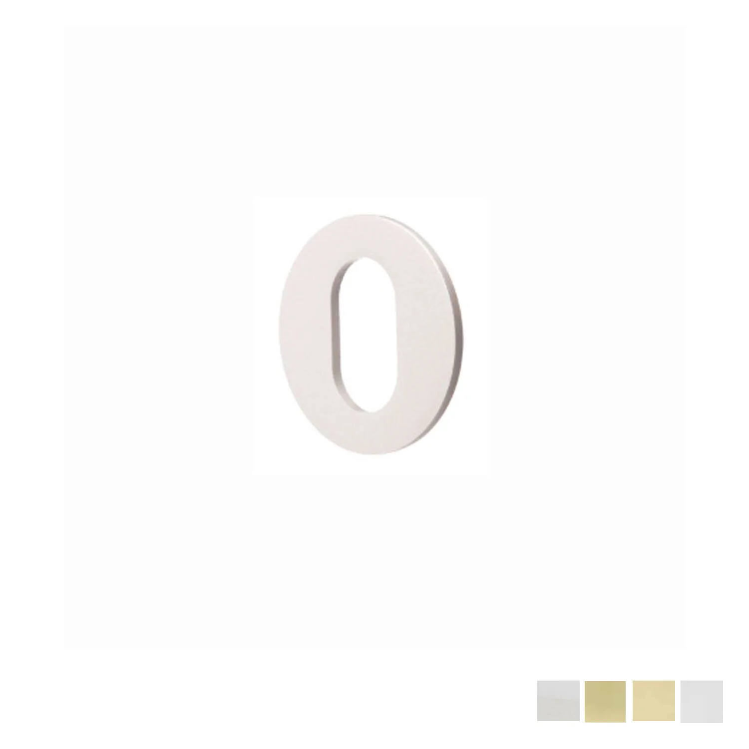 Lockwood 280 Series Round Door Cylinder Escutcheon 50mm - Available in Various Finishes