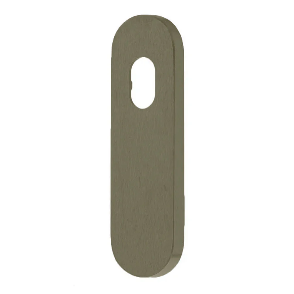 Lockwood 2800 Round End Plate with Cylinder Hole - Available in Various Finishes - Image 2