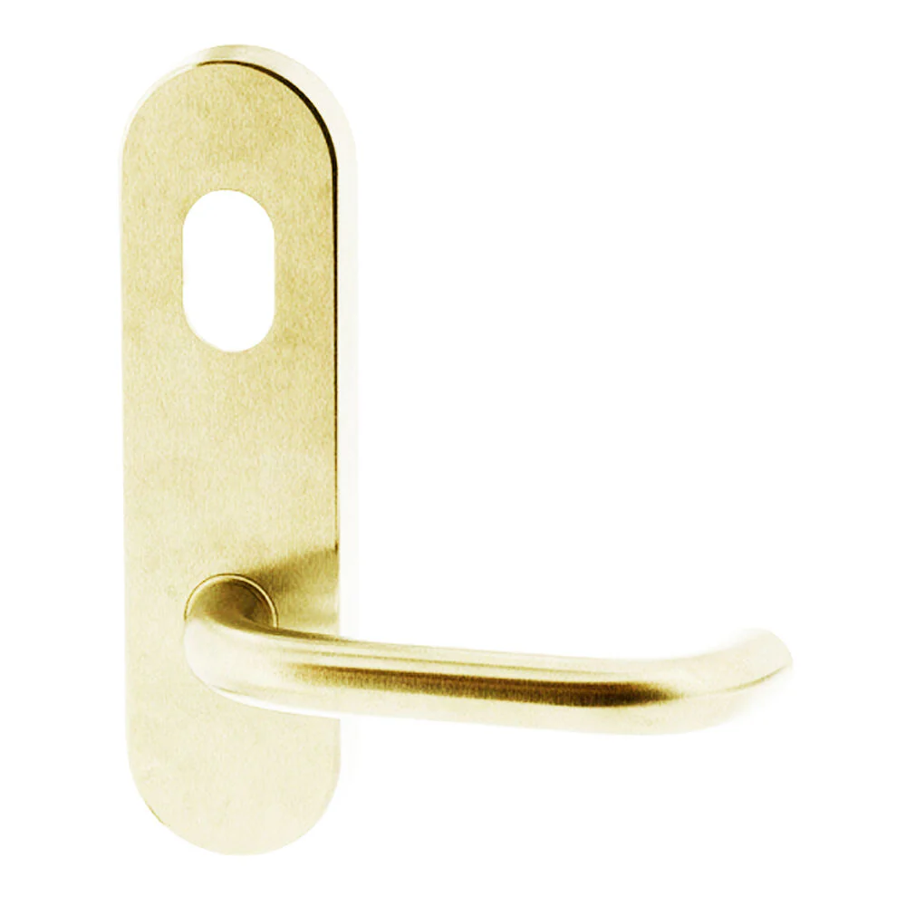 Lockwood 2801 Round End Plate with Cylinder Hole & 70 Lever - Available in Various Finishes - Image 9