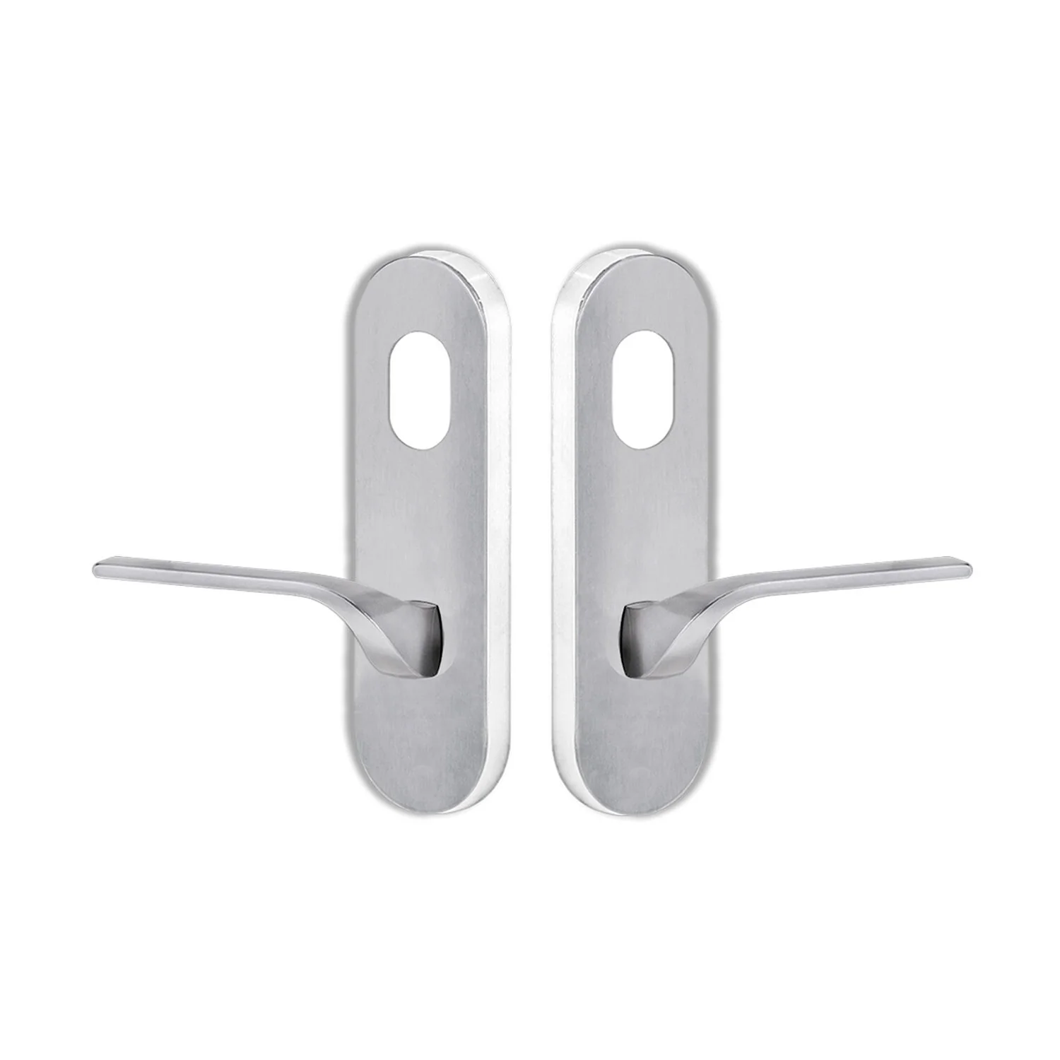 Lockwood 2801 Round End Plate With Cylinder Hole and 122 Lever - Available in Various Handing