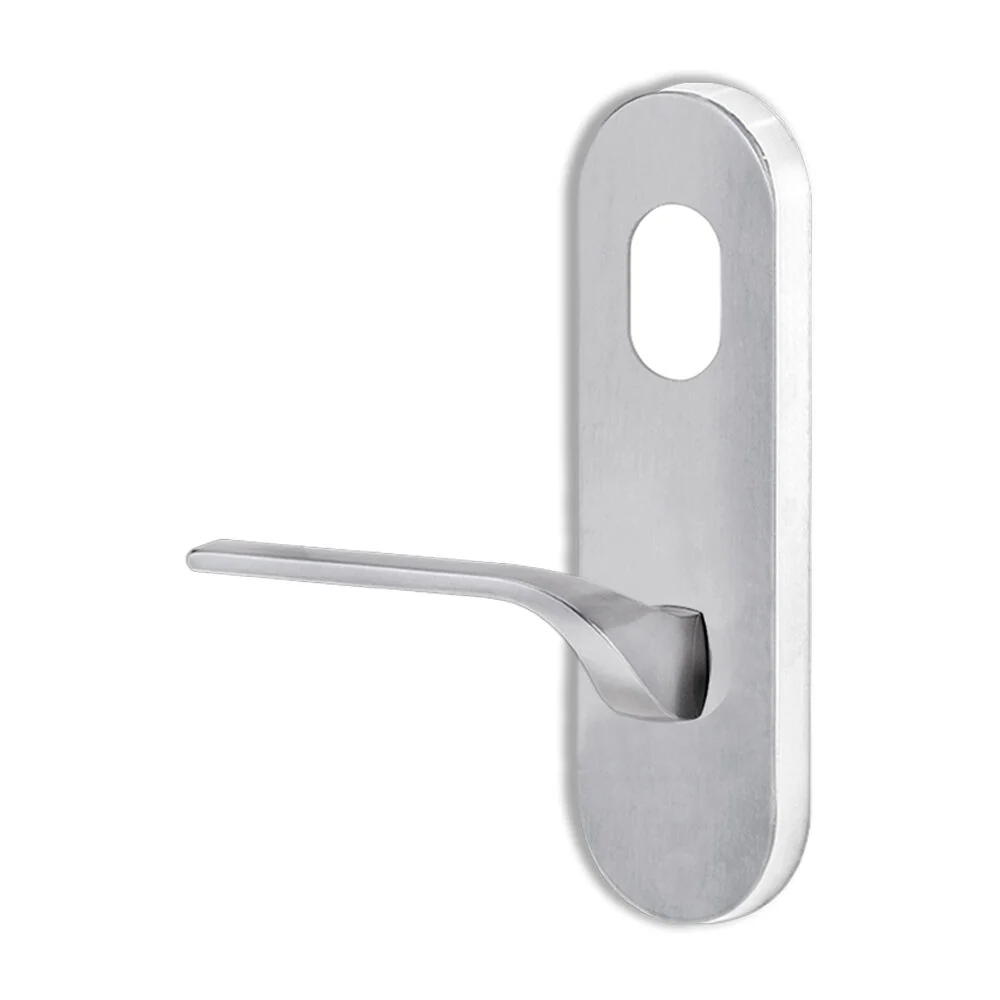 Lockwood 2801 Round End Plate With Cylinder Hole and 122 Lever - Available in Various Handing - Image 4
