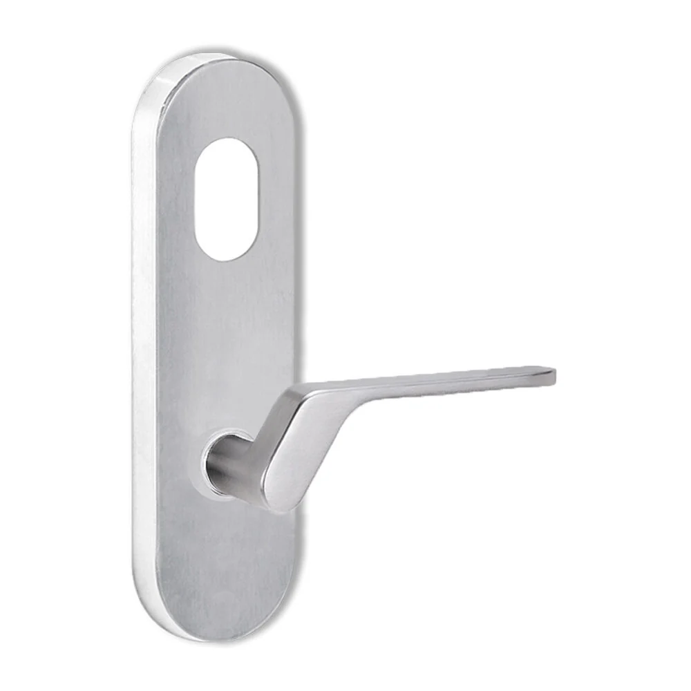 Lockwood 2801 Round End Plate With Cylinder Hole and 41 Lever - Image 2