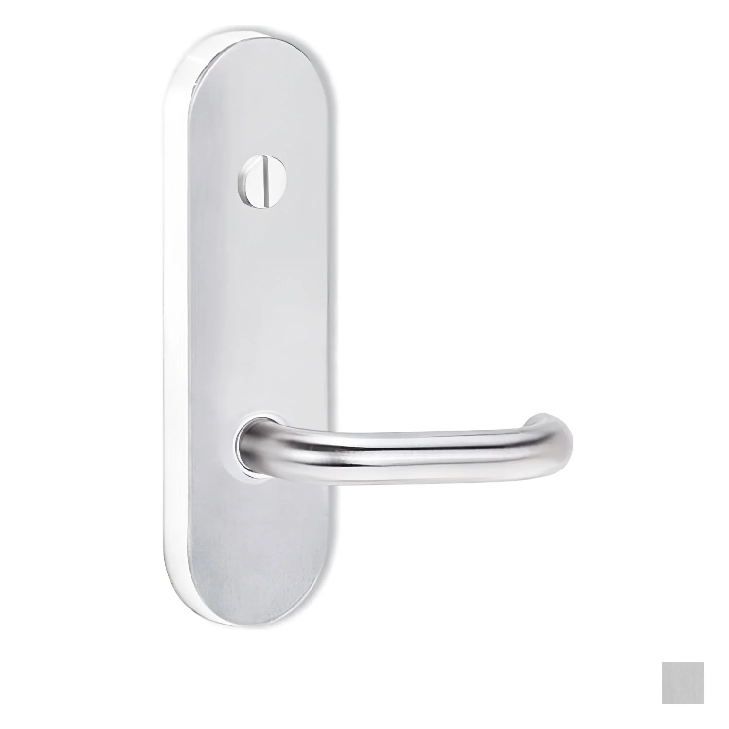 Lockwood 2803 Round End Plate With Emergency Turn and 70 Lever - Available in Various Finishes