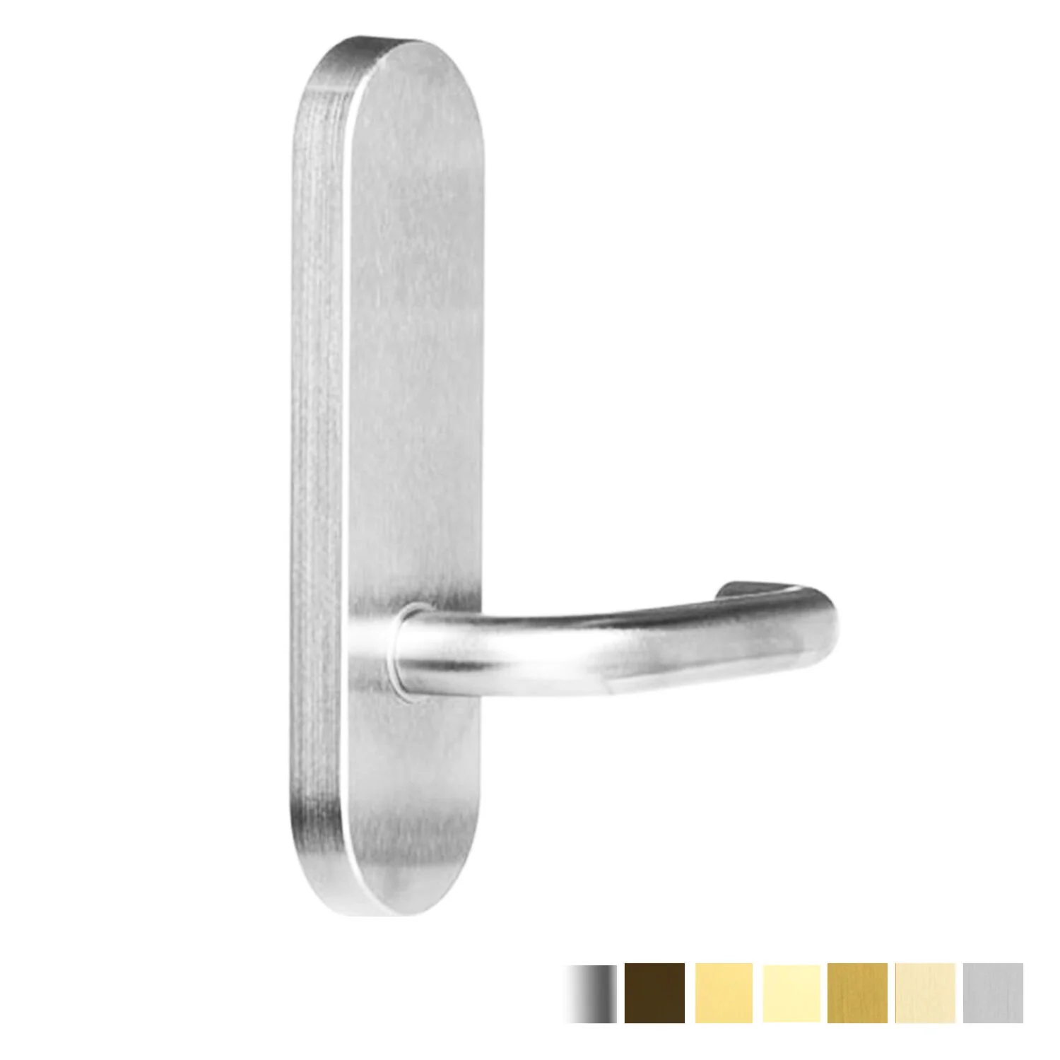 Lockwood 2805/70 Round End Plate with 70 Lever - Available in Various Finishes