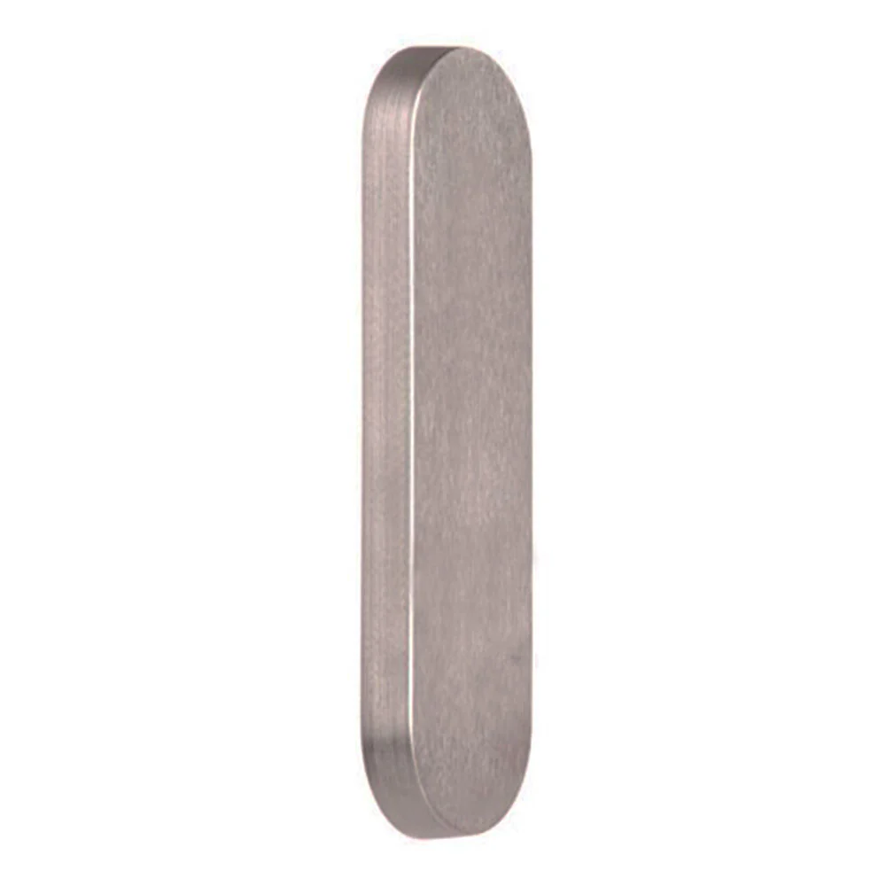 Lockwood 2807 Exterior Round End Plain Plate - Available in Various Finishes - Image 3