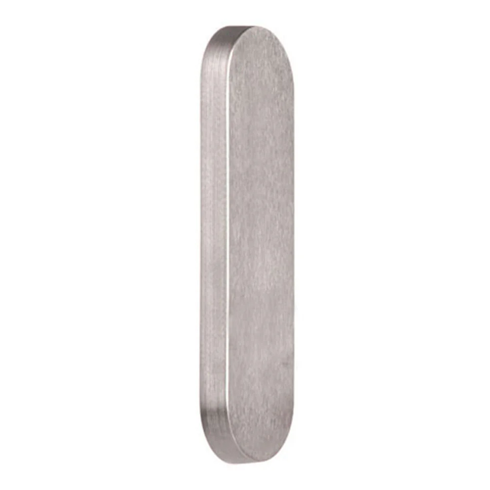 Lockwood 2807 Exterior Round End Plain Plate - Available in Various Finishes - Image 5
