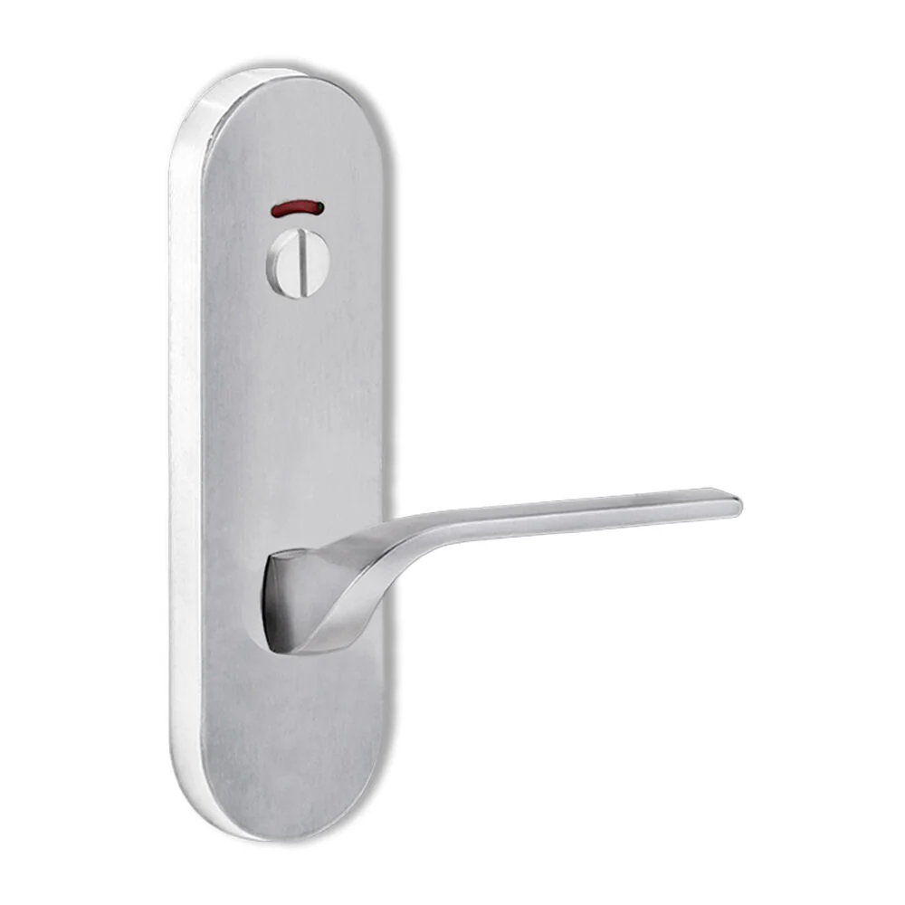 Lockwood 2814 Round End Plate With Privacy Indicator Emergency Turn and 122 Lever - Image 3