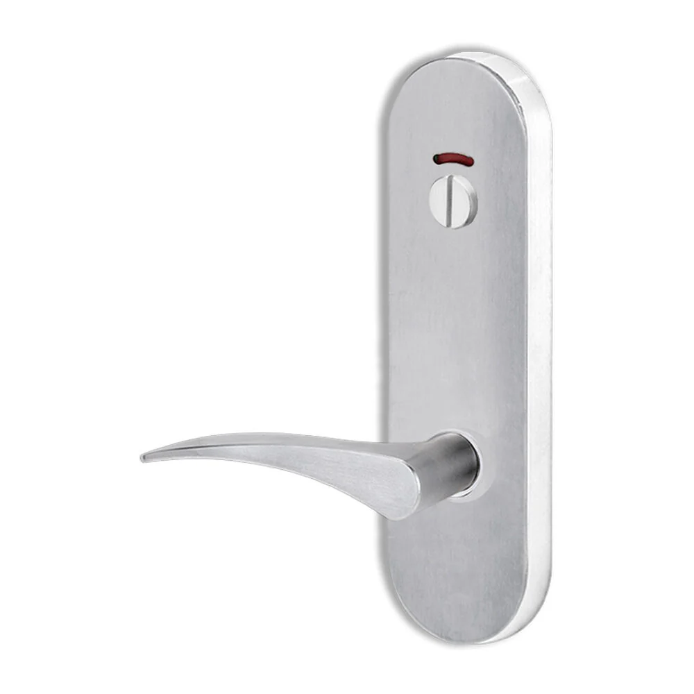 Lockwood 2814 Round End Plate With Privacy Indicator Emergency Turn and 153 Lever - Image 4