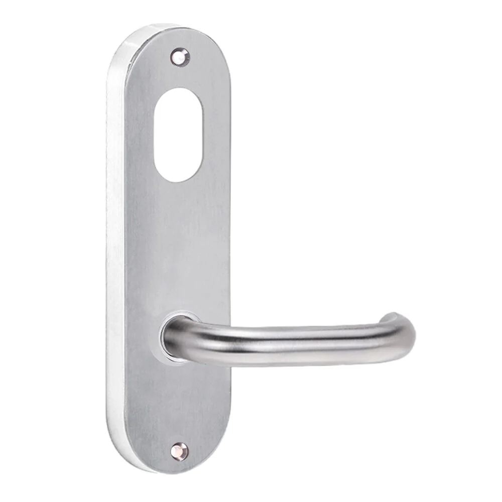 Lockwood 2901 Round End Plate with Cylinder Hole & 70 Lever - Available in Various Finishes - Image 6