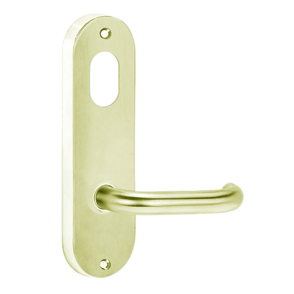 Lockwood 2901 Round End Plate with Cylinder Hole & 70 Lever - Available in Various Finishes - Image 7