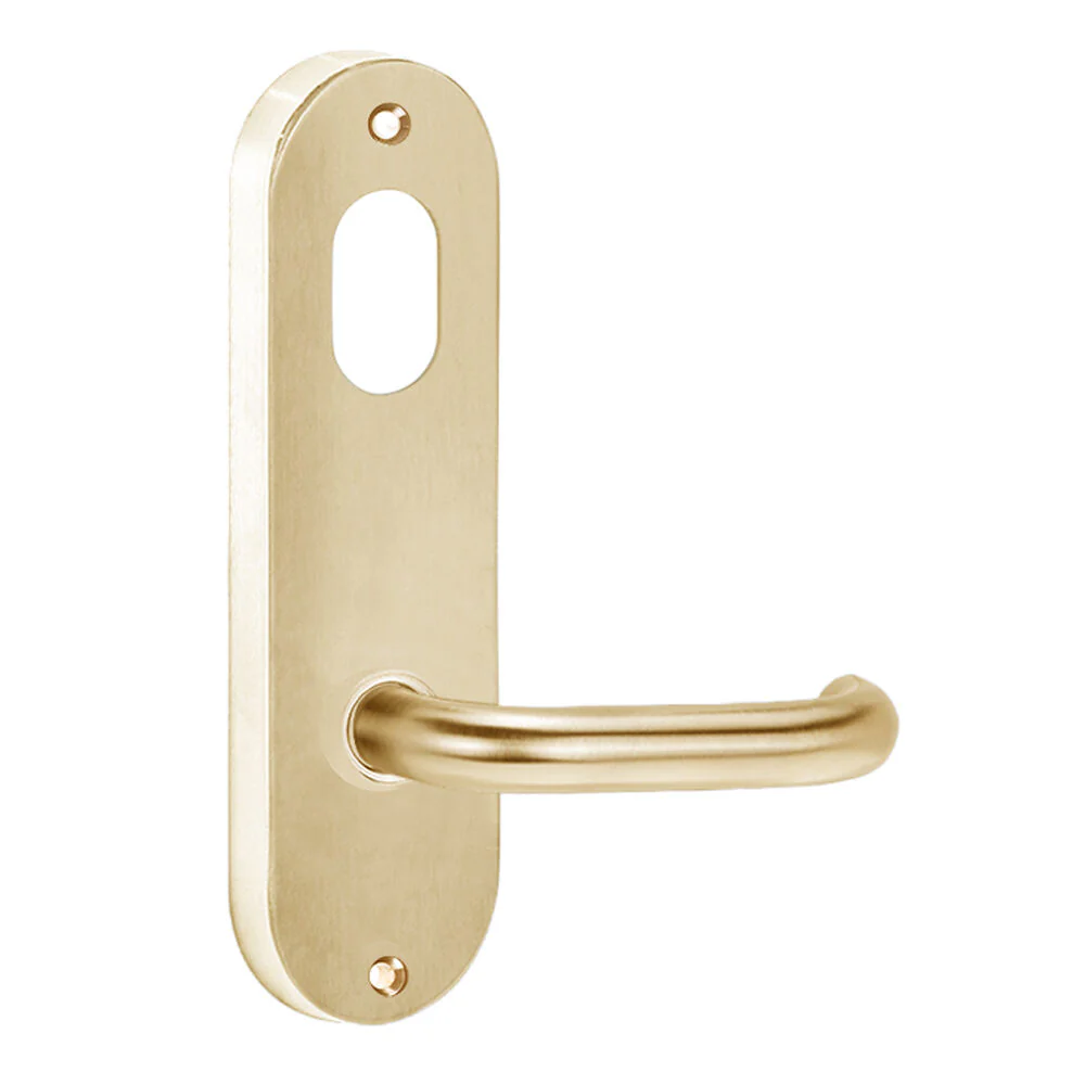 Lockwood 2901 Round End Plate with Cylinder Hole & 70 Lever - Available in Various Finishes - Image 9