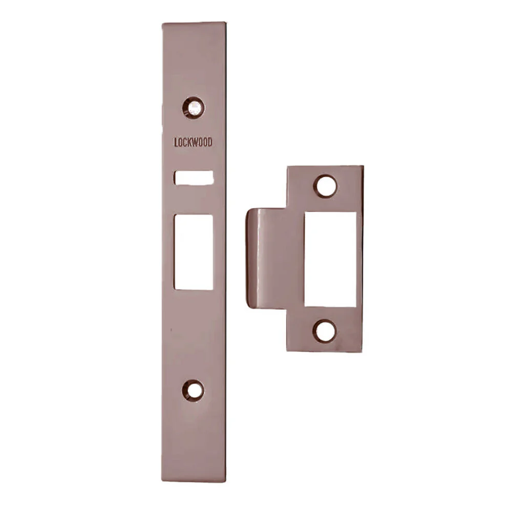 Lockwood 3570 Series Finish Kit - Strike Face Plate & Screws - Available in Various Finishes - Image 4