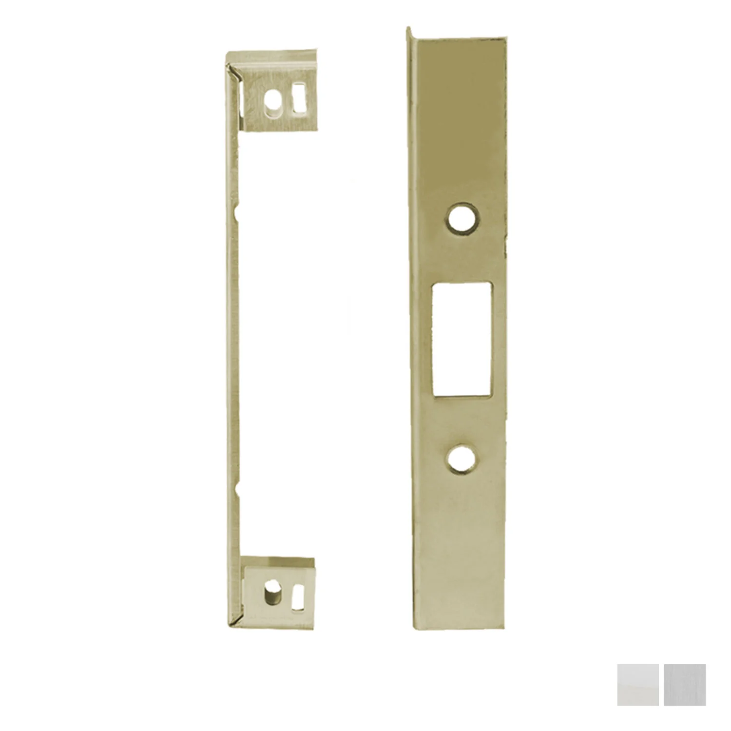 Lockwood 3571 Series Mortice Lock Rebate Kit for 3571 Deadlocks - Available in Various Finishes