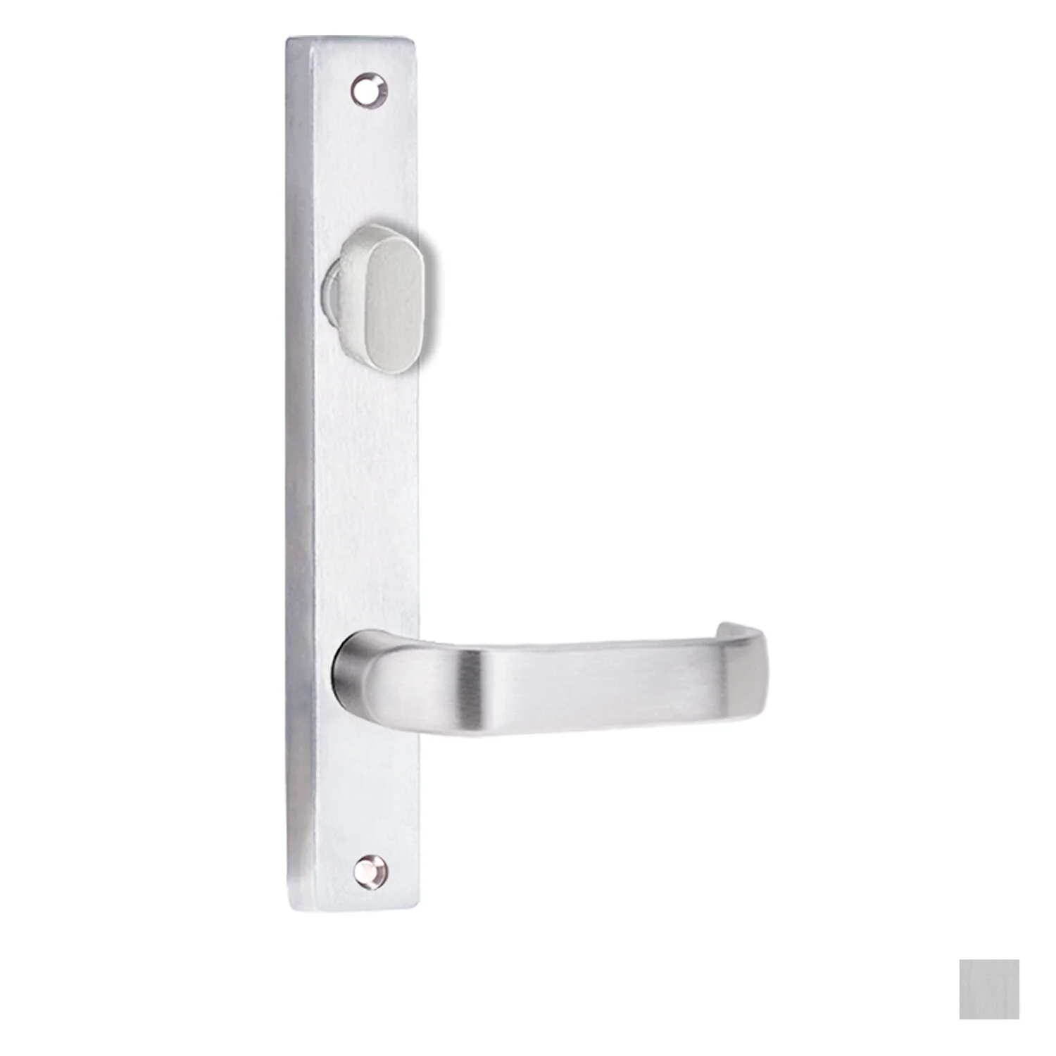 Lockwood 4704 Square End Plate With Turn and 74 Lever - Available in Various Finishes