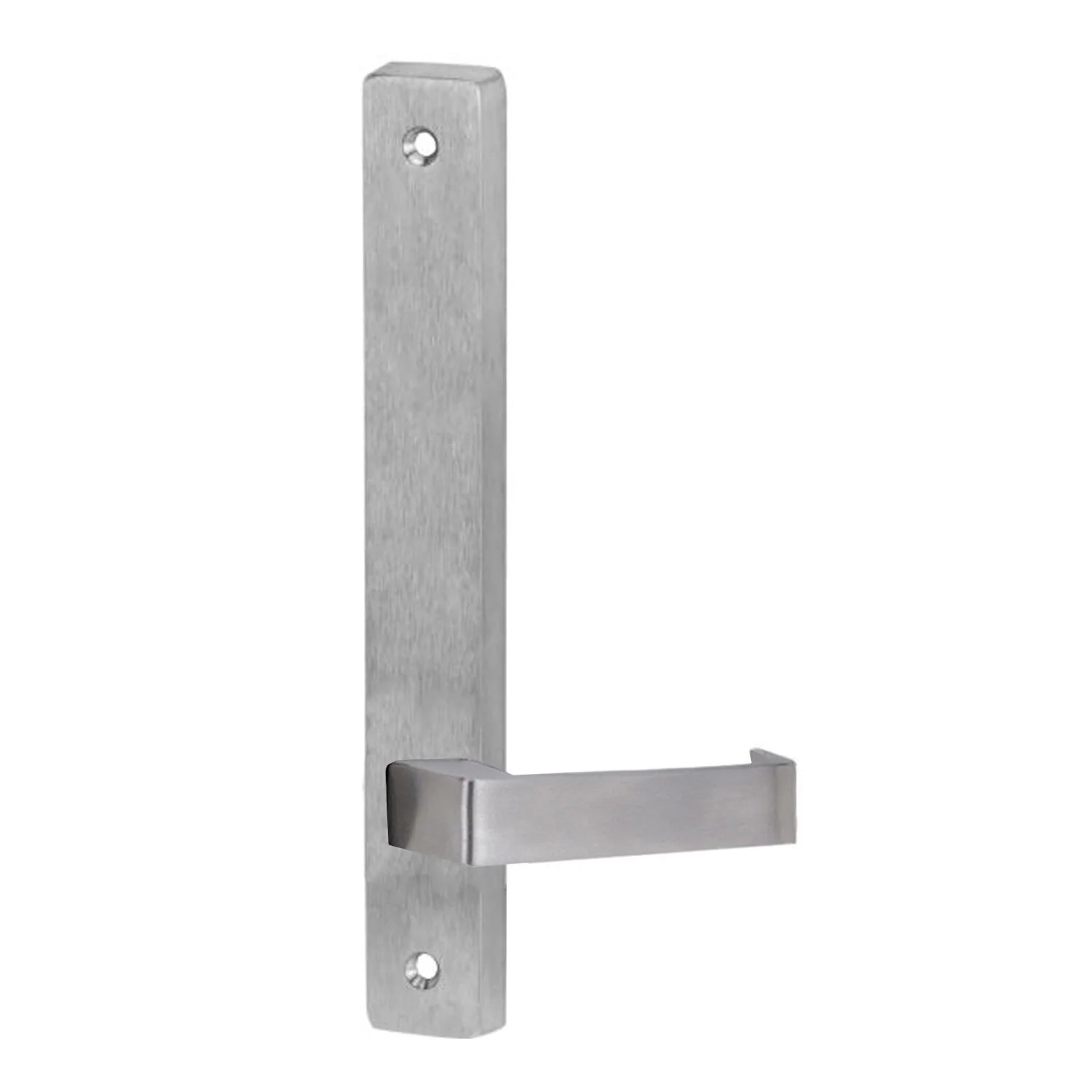 Lockwood 4705 Square End Plate With 90 Lever Satin Chrome 4705/90SC