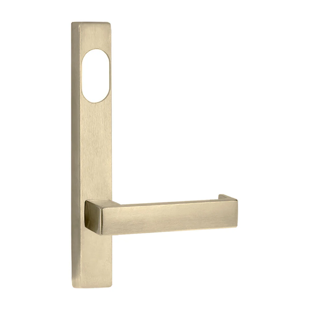 Lockwood 4801 Square End Plate With Cylinder Hole and 111 Lever - Available in Various Finishes - Image 3