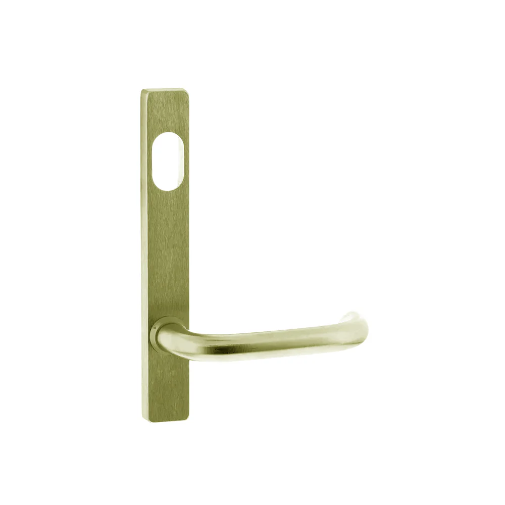 Lockwood 4801 Square End Plate with Cylinder Hole & 70 Lever - Available in Various Finishes - Image 2