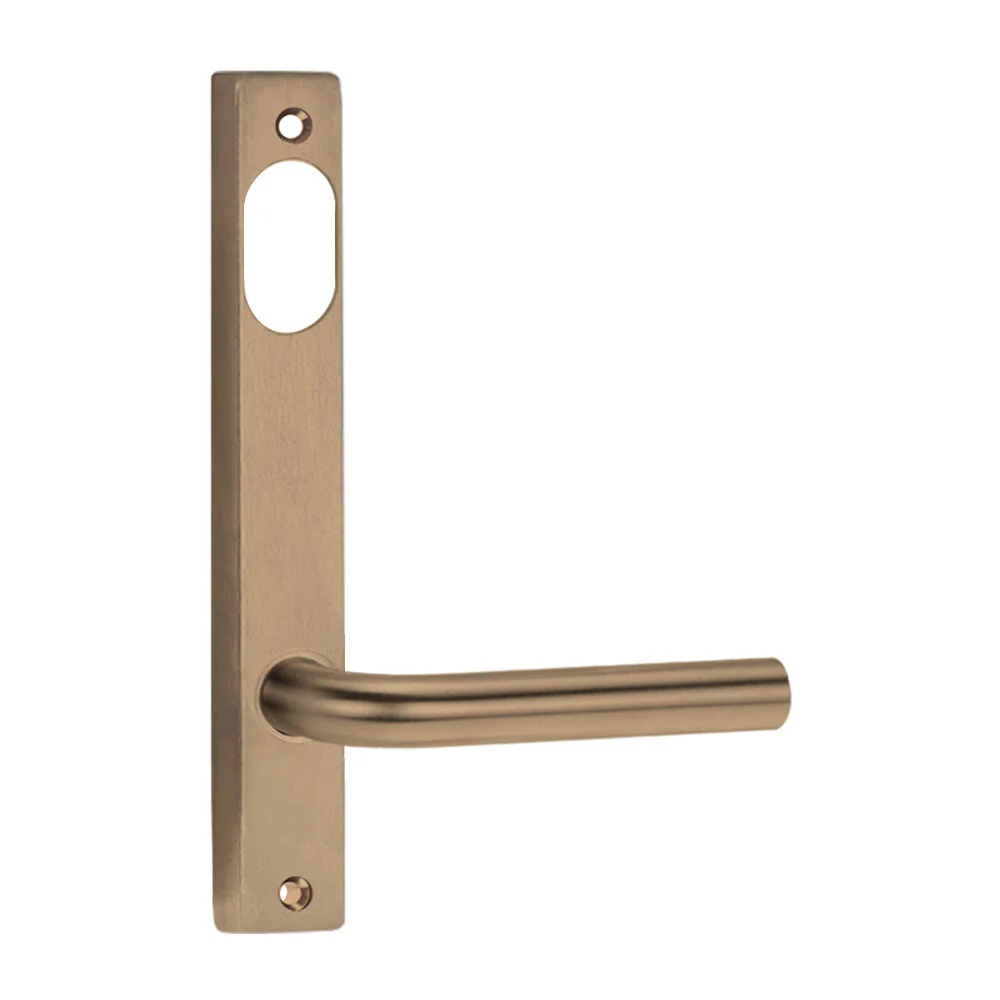 Lockwood 4901 Square End Plate With Cylinder Hole and 97 Lever - Available in Various Finishes - Image 5