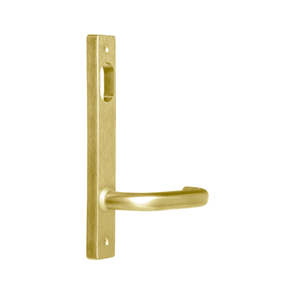 Lockwood 4901 Square End Plate With Cylinder Hole & 70 Lever - Available in Various Finishes - Image 3