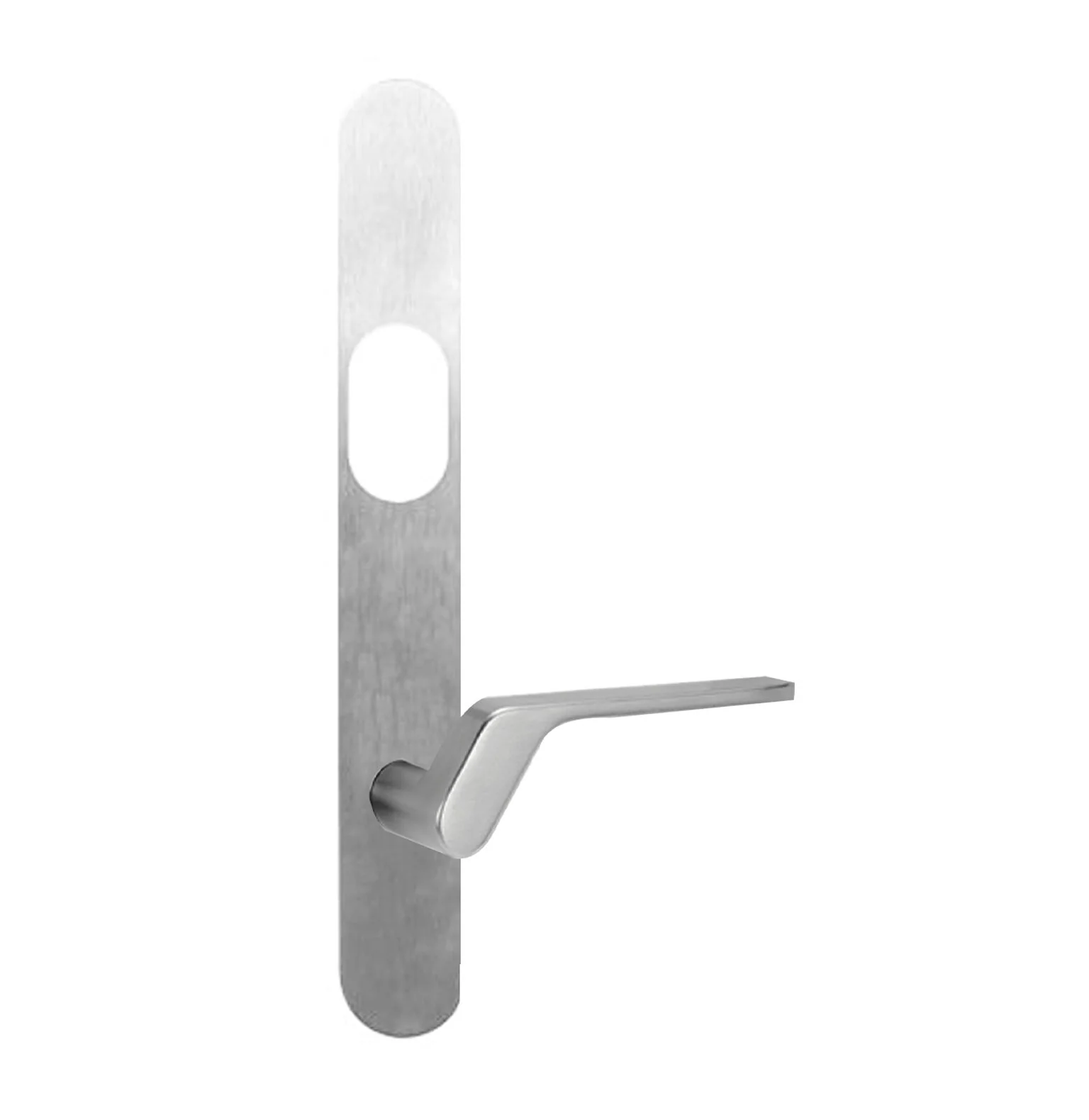 Lockwood 5601 Round End Plate With Cylinder Hole & 41 Lever - Available in Various Finishes - Image 3