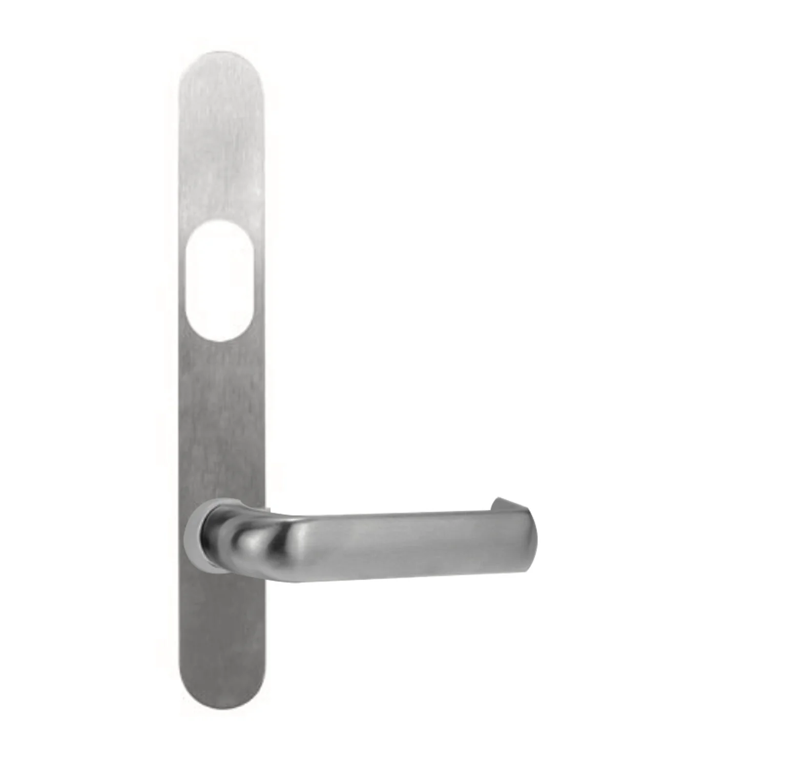 Lockwood 5601 Round End Plate with Cylinder Hole and 77 Lever - Available in Various Finishes - Image 4