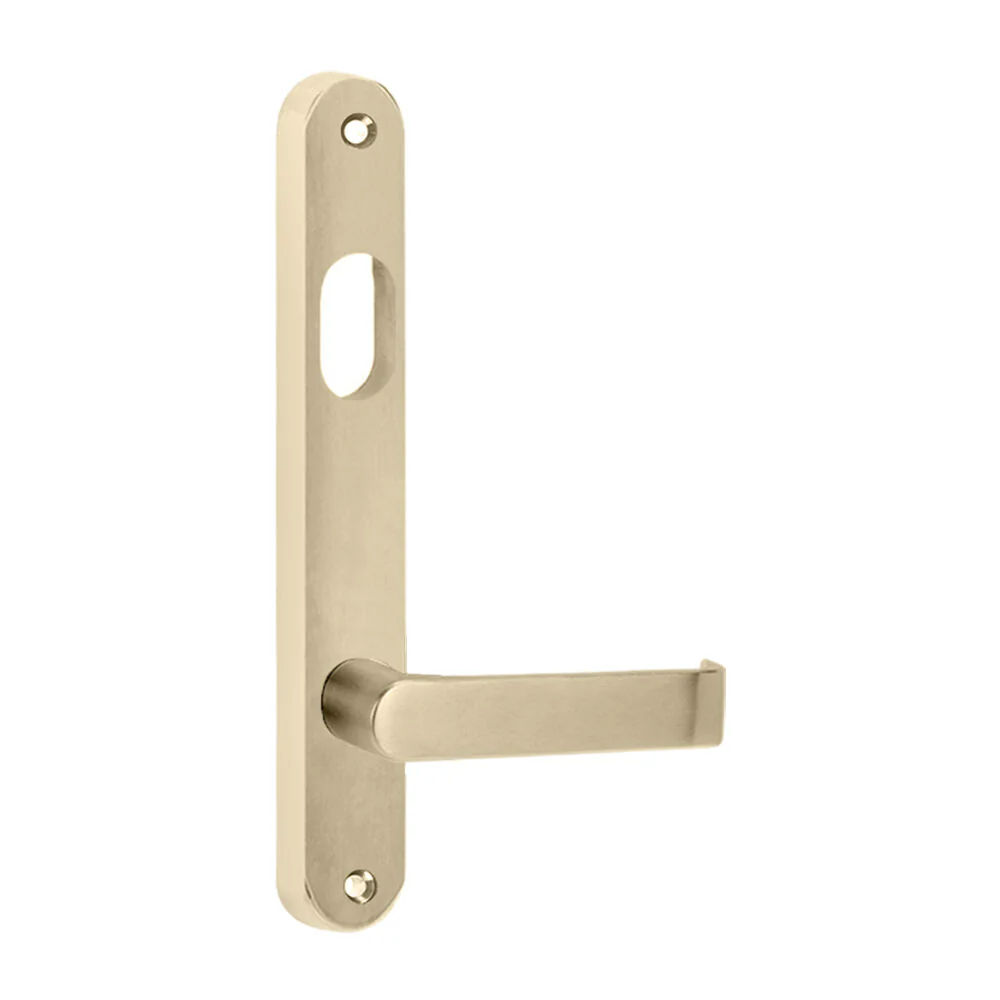 Lockwood 5701 Round End Plate With Cylinder Hole and 59 Lever - Available in Various Finishes - Image 3