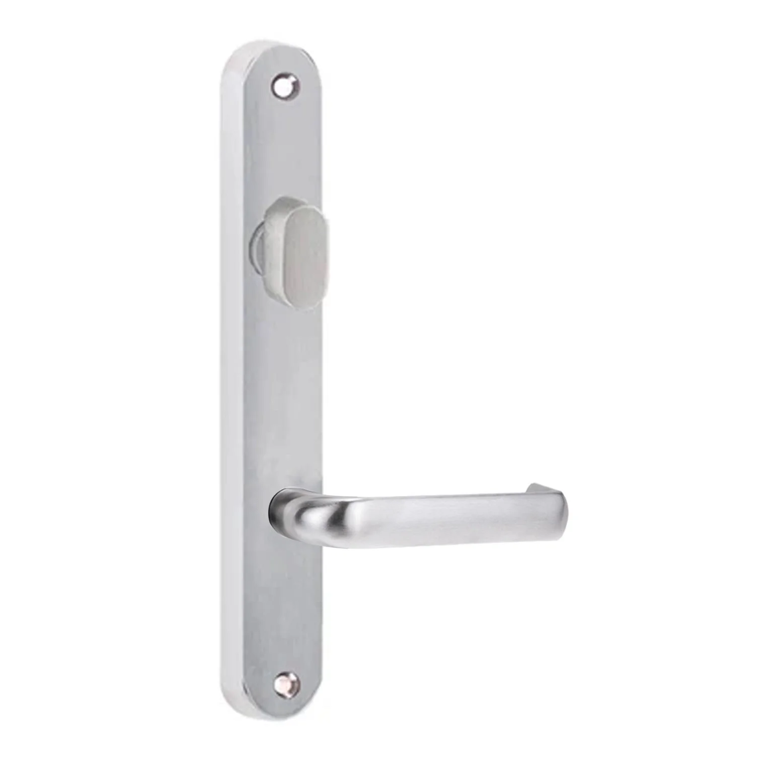 Lockwood 5704 Round End Plate With Turn & 77 Lever Chrome Plate 5704/77CP