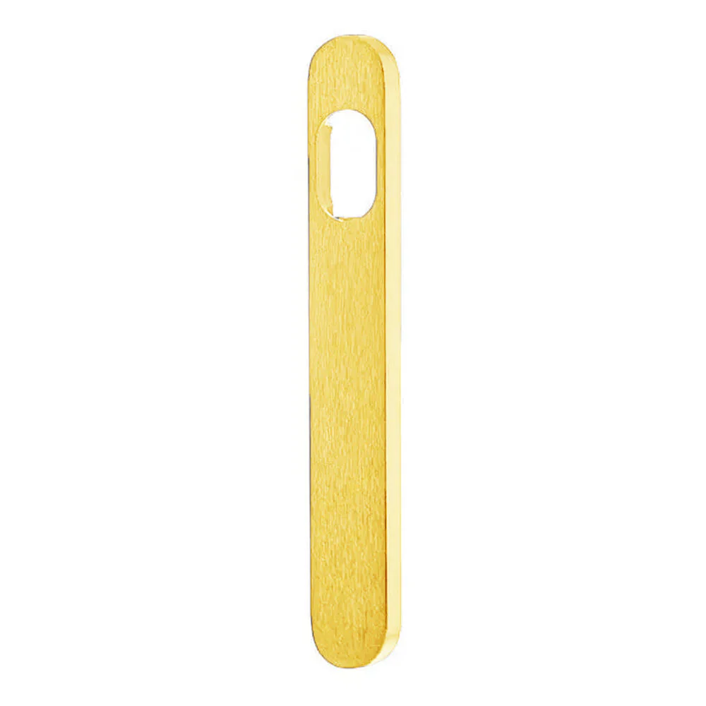 Lockwood 5800 External Round End Plate with Cylinder Hole - Available in Various Finishes - Image 4