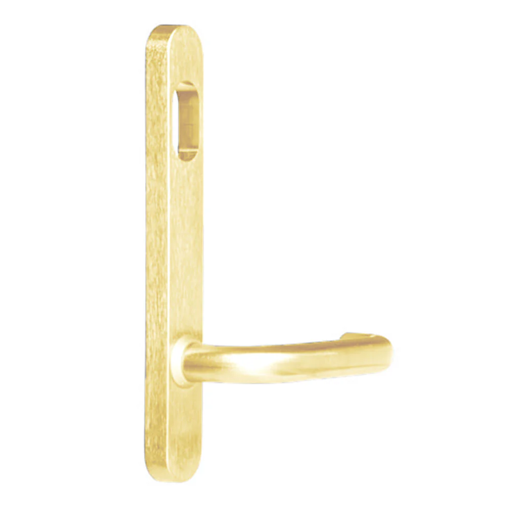Lockwood Round End Plate with Cylinder Hole & 70 Lever - Available in Various Finishes - Image 2