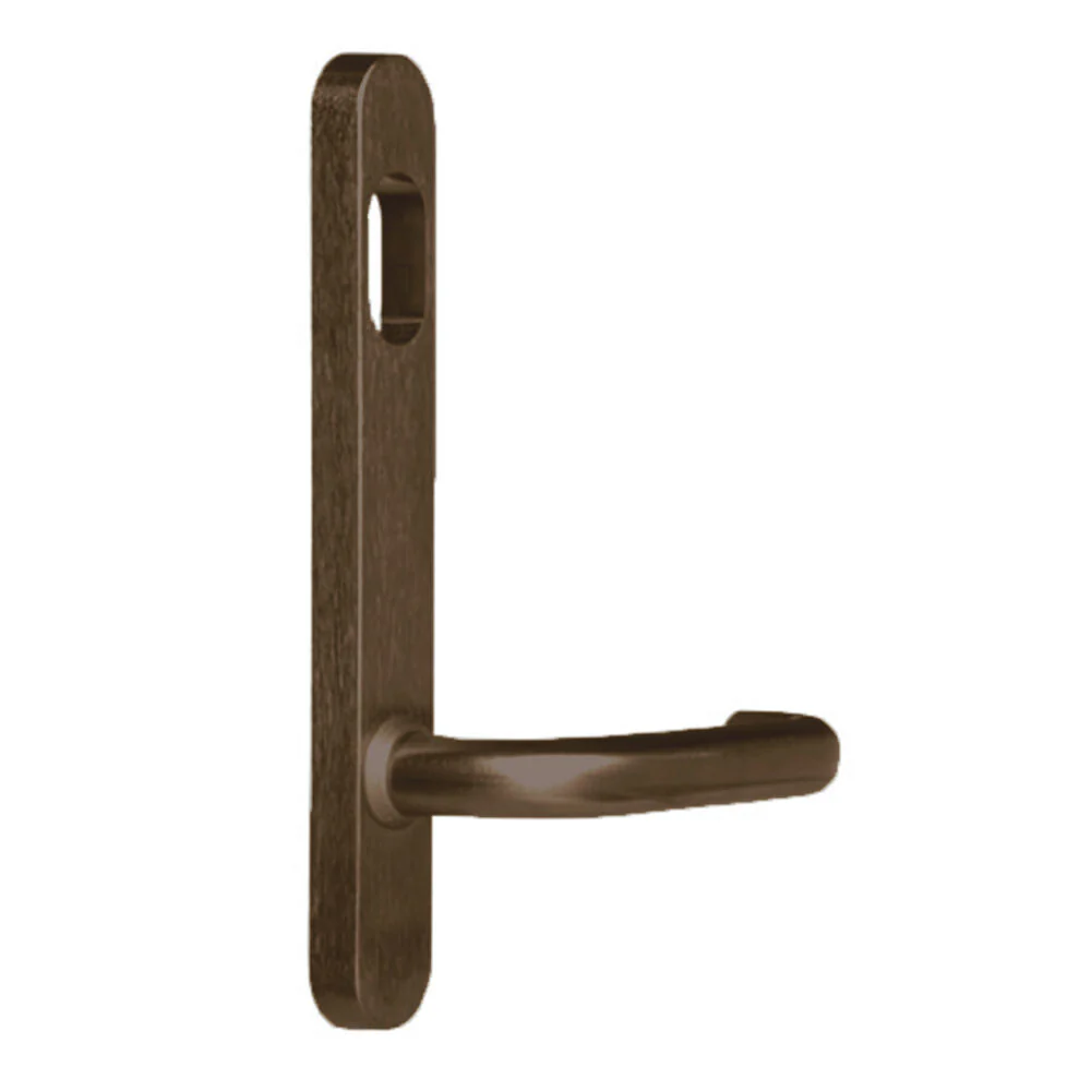 Lockwood Round End Plate with Cylinder Hole & 70 Lever - Available in Various Finishes - Image 4