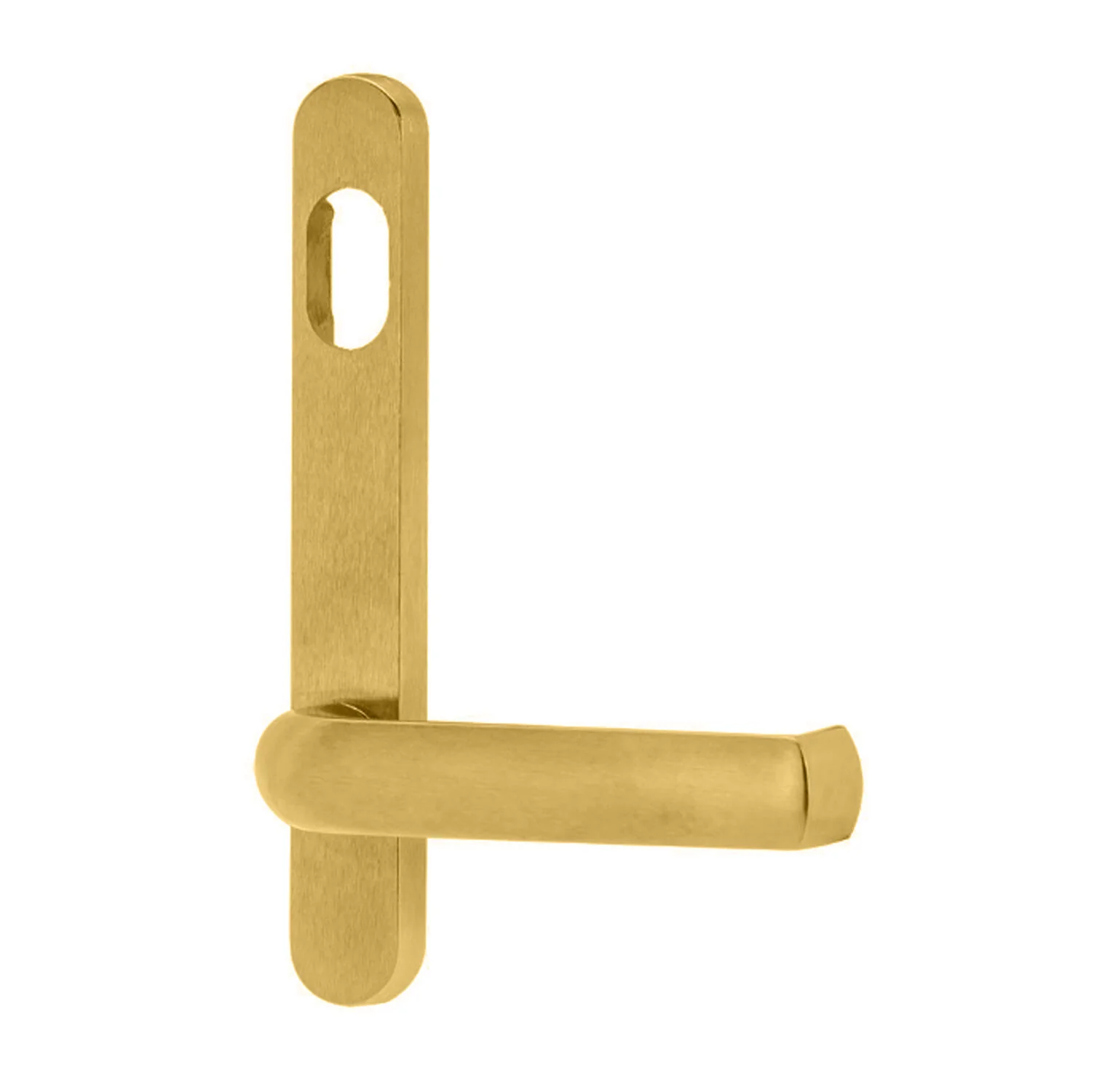 Lockwood 5801 Round End Plate with Cylinder Hole and 77 - Available in Various Finishes - Image 3