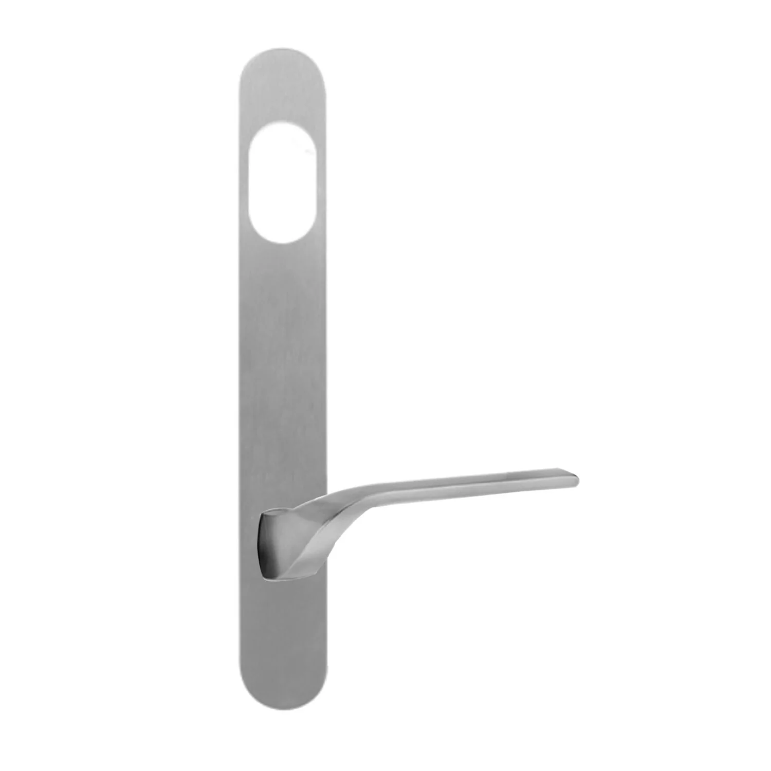 Lockwood 5801 Round End Plate With Cylinder Hole & 122 Lever - Available in Left and Right Hand - Image 3