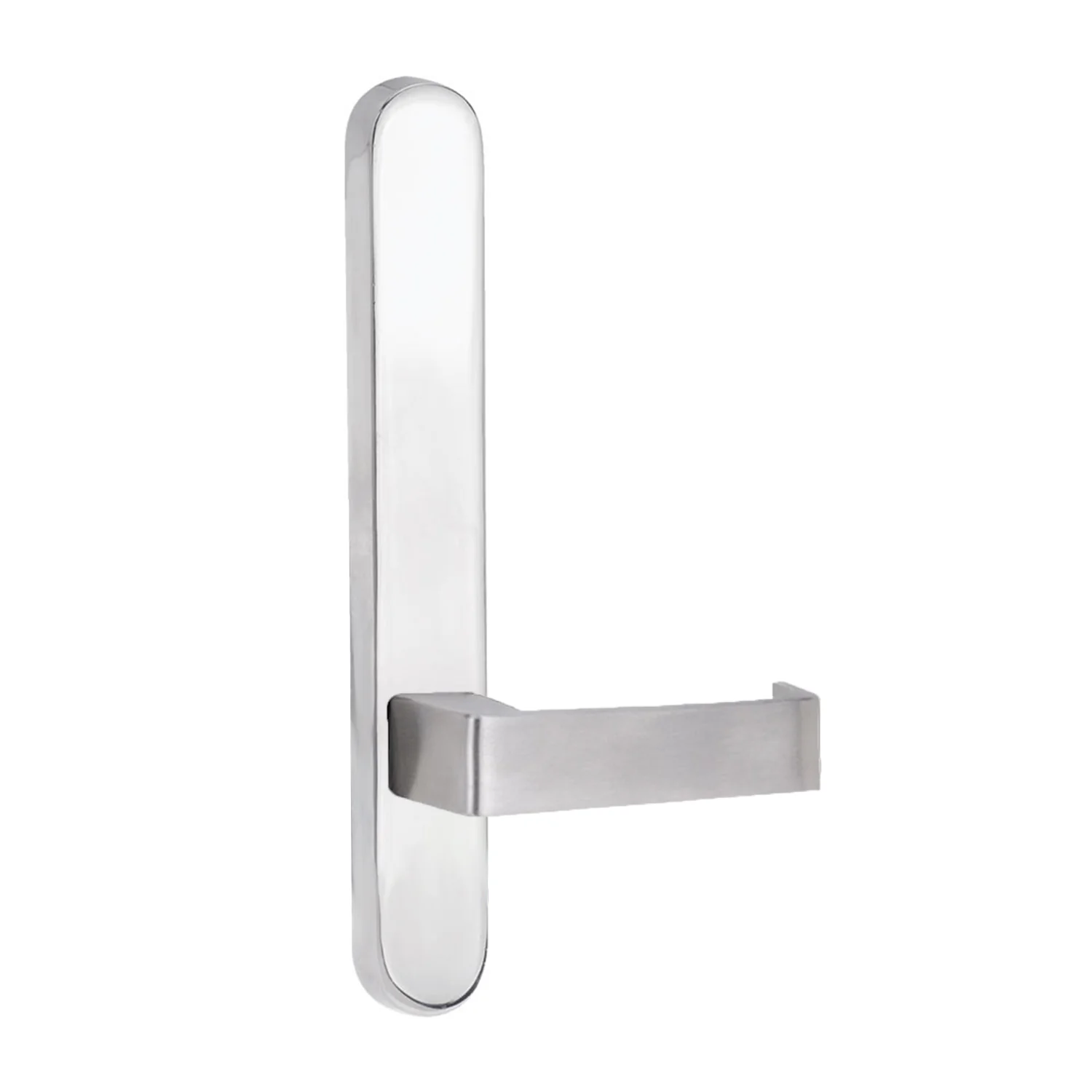 Lockwood 5805 Exterior Round End Plate With 90 Lever - Available in Various Finishes