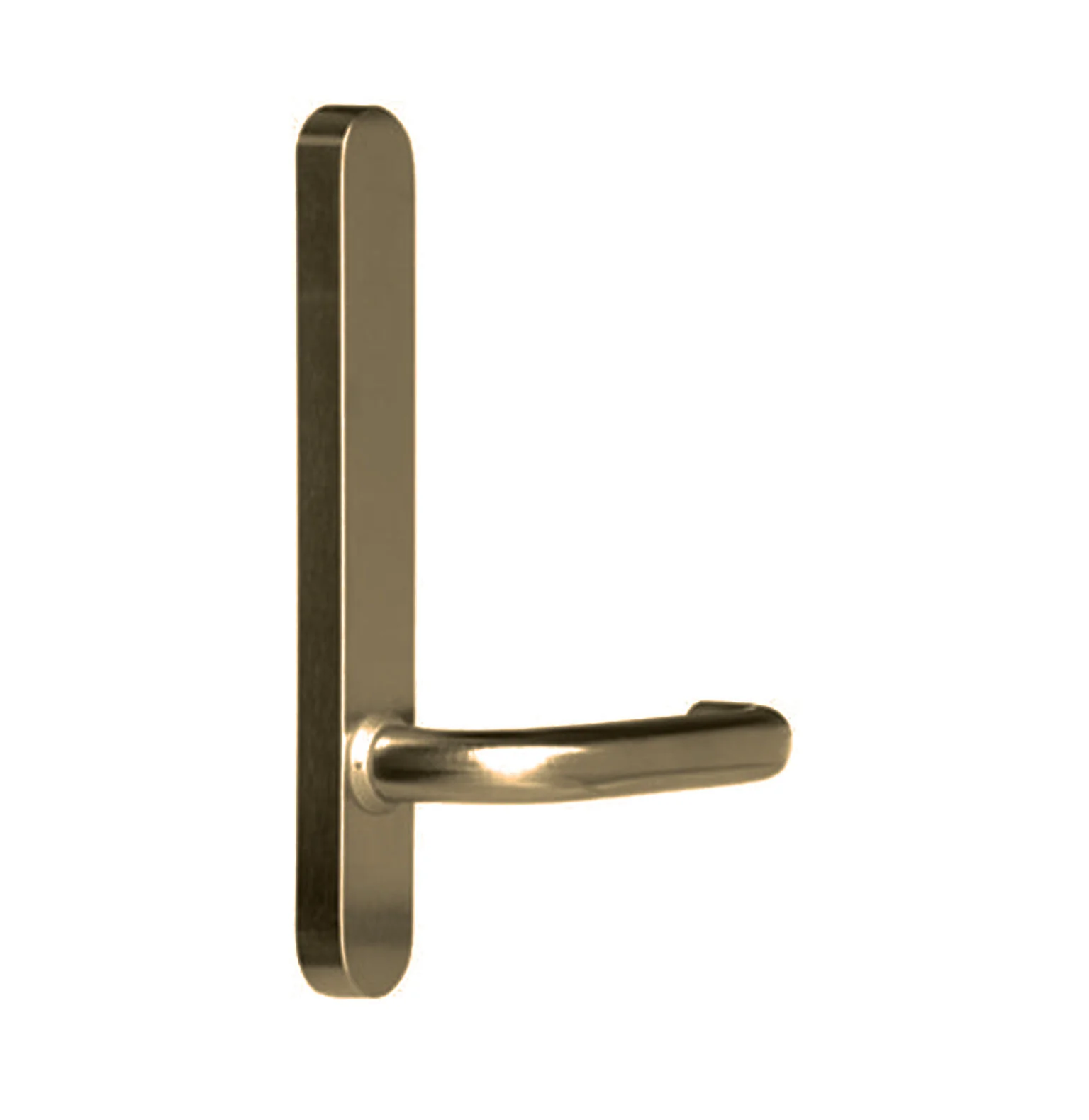 Lockwood 5805 Narrow Round End Plate with 70 Lever - Available in Various Finishes - Image 4