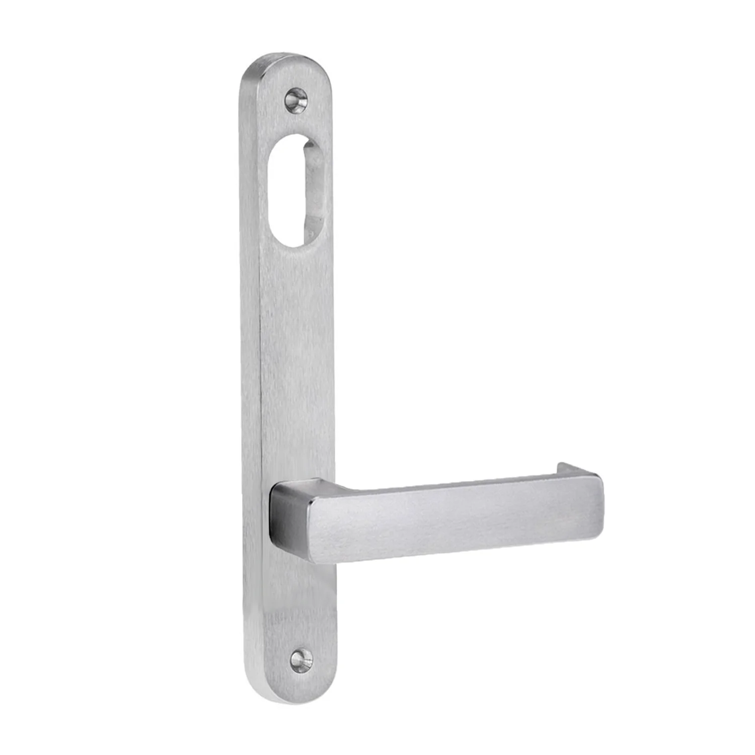 Lockwood 5901 Interior Round End Plate with Cylinder Hole 90 Lever - Available in Various Finishes - Image 3