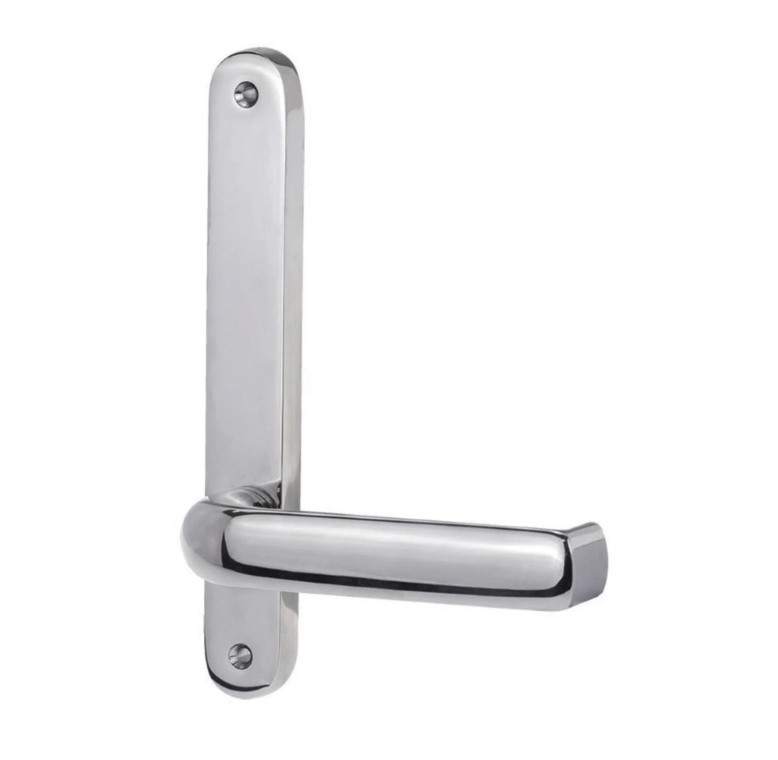 Lockwood 5905 Round End Plate with 77 Lever - Available in Various Finishes - Image 2