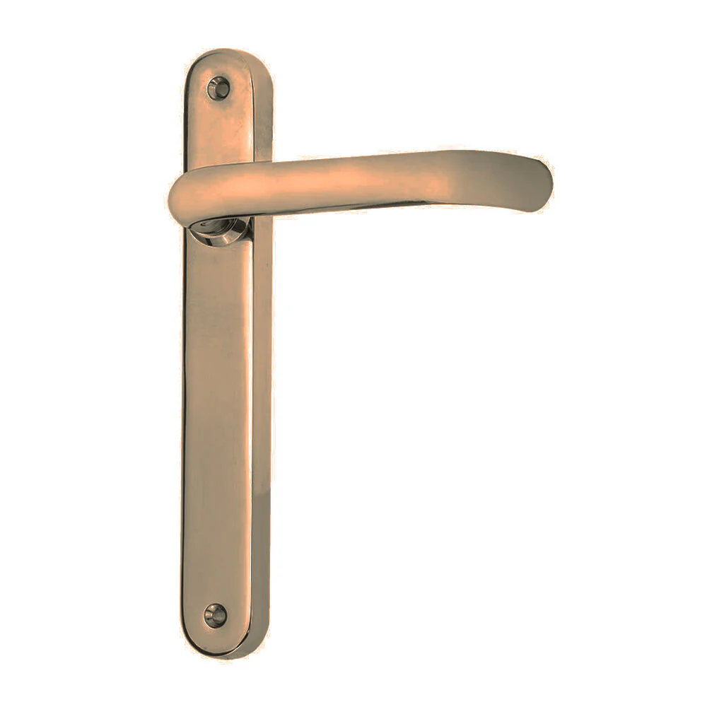 Lockwood 5980 Round End Plate With 70 Lever - Available in Various Finishes - Image 3