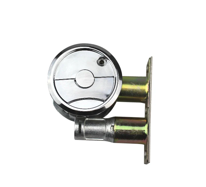 Lockwood Cavity Sliding Door Entrance Set Polished Chrome 7444CPDP - Image 2