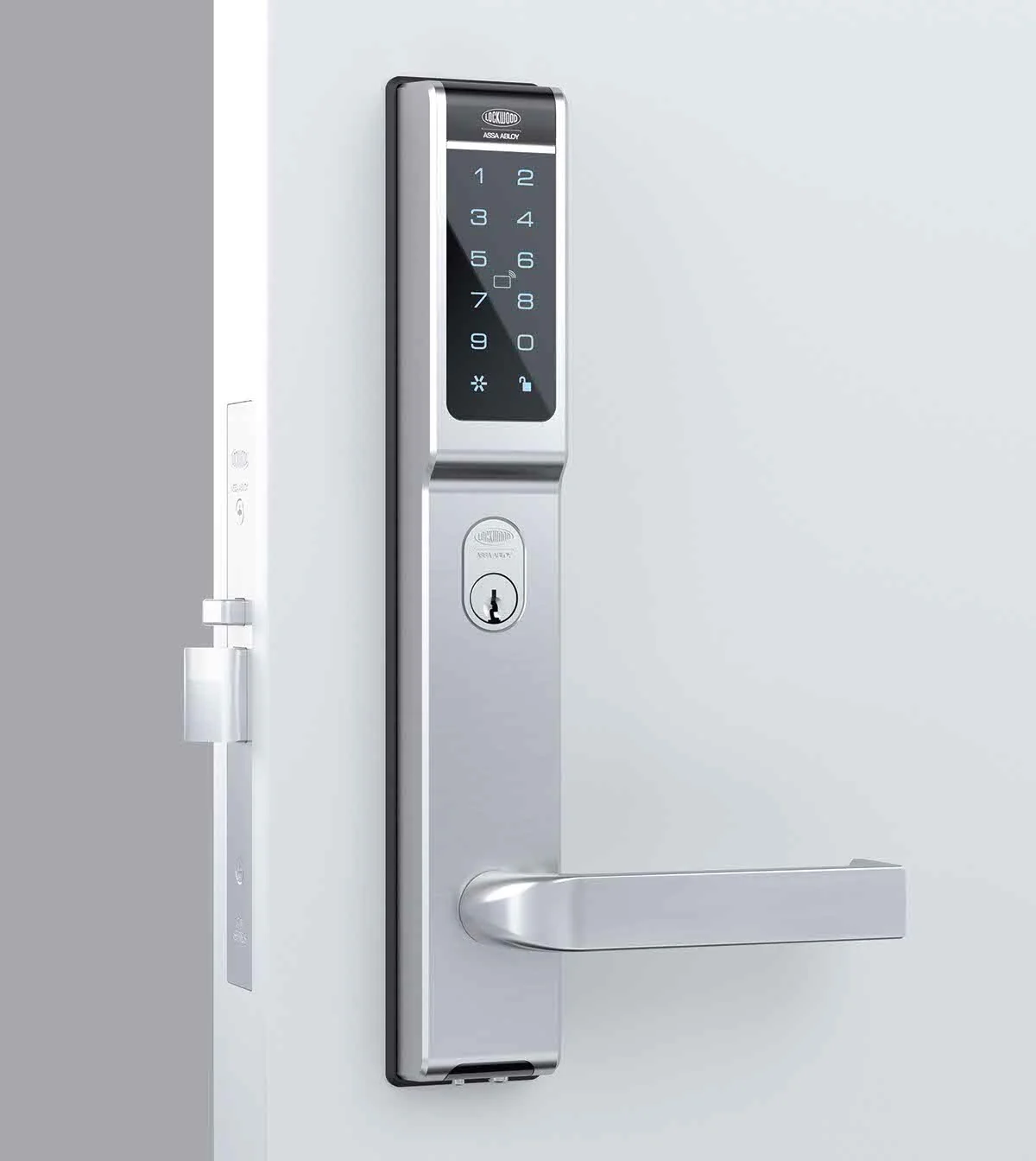 Lockwood Cortex Card & Pin 5782 30mm Backset Satin Chrome With 5782 Lock CTX5782SC/5782 - Image 2