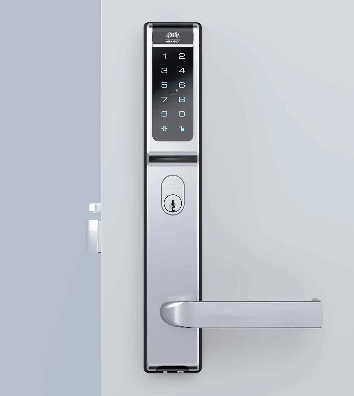 Lockwood Cortex Card & Pin 5782 30mm Backset Satin Chrome With 5782 Lock CTX5782SC/5782 - Image 3
