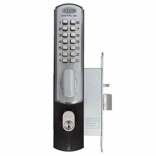 Lockwood Digital Door Lock Keyless 3572 DX 60mm Mortice RH SC Satin Chrome 3572DXKORSC