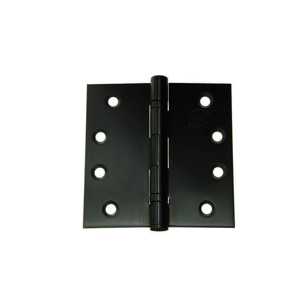 Lockwood Door Ball Bearing Butt Hinge Matt Black - Available in Various Sizes - Image 2