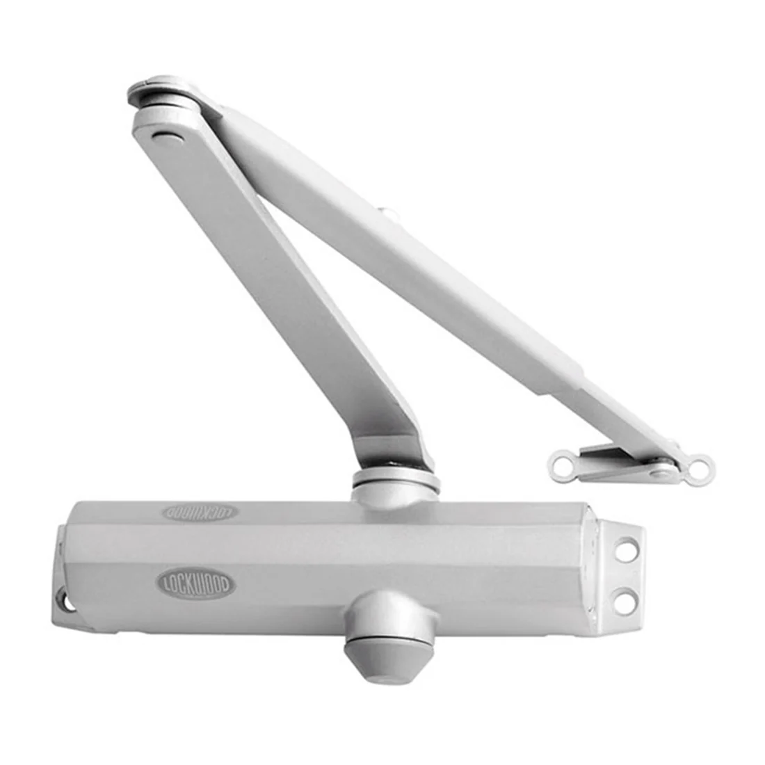 Lockwood Door Closer Non Hold Open Silver 2024SIL
